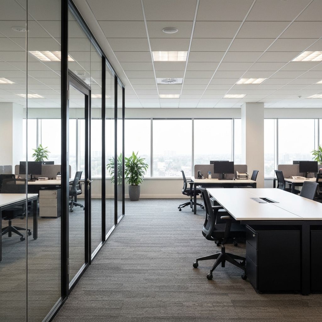 Clean professional office space